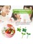 10 Adet-Rastgele Renk Stili Elastik Meyve Çatalı Kürdan Yaprak Süsleme Öğle Kutusu Bento Aksesuarları Küçük Salata Minik Çatal Mini Pasta Seçimleri Çocuklar Için (Yurt Dışından) 3