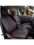 dacia Sandero Yeni Kasa Uyumlu Deri Oto Koltuk Kılıfı Ön Arka Takım Giydirme Tip Siyah Kırmızı Exclusıve Model Scr 1