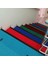 Kıvırcık Paspas Dış Mekan Paspası Kaymaz Karmaşık Yolluk 1x3 Metre 14mm Turkuaz 3
