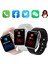 Tekno Trust Gümüş Apple Watch 8 Uyumlu Watch 8 Pro Akılı Saat 41 mm Ios-Android Uyumlu Akıllı Saat Çok Renkli Y 5