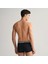 Slim-Fit Erkek Siyah 3'lü Boxer Seti 4