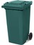 Çöp Konteyneri 240 Lt Yeşil 1