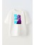 Unisex Beyaz Oversize Pamuk Japon Korsan Kadın Baskılı Örme T-Shirt 1