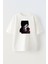 Unisex Beyaz Oversize Pamuk Jhin Adc Lol Baskılı Örme T-Shirt 1