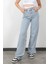 John Borners JB Beli Lastikli Wide Leg Jean 1