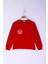 Toontoy Kız Çocuk Cebi Arma Baskılı Sweatshirt 1