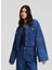 Koyu Mavi Kadın Denim Ceket 241W1422 2