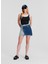 Yüksek Bel Mavi Kadın Denim Etek 241J1200 1