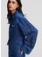 Koyu Mavi Kadın Denim Ceket 241W1422 3