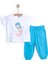HelloBaby Kız Kısa Kol Pijama Takımı Kız Bebek 1