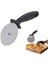 Kırmızı Stil Paslanmaz Çelik Pizza Kesiciler Pasta Rulo Kesici Pizza Bıçağı Çerez Kek Rulo Tekerlek Veya Bakeware Mutfak Aksesuarları (Yurt Dışından) 2