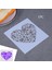 A96-18 Tarzı Tavuskuşu Tüyü Dantel Stencil Düğün Pastası Tasarım Plastik Şablon Kalıp Boyama Stencil Dekorasyon Şişe Fondan Araçları Bakeware (Yurt Dışından) 1
