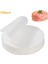 9cm Tarzı Yuvarlak Silikon Yağlı Kağıt Hamburger Patty Kurutma Yağlı Kağıt Barbekü Aracı Fırın Bakeware Barbekü Izgara Emici Yağ Levhası (Yurt Dışından) 2