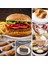 9cm Tarzı Yuvarlak Silikon Yağlı Kağıt Hamburger Patty Kurutma Yağlı Kağıt Barbekü Aracı Fırın Bakeware Barbekü Izgara Emici Yağ Levhası (Yurt Dışından) 5