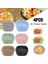 Gri Tarzı Hava Fritöz Tava Silikon Sepet Airfryer Fırın Pişirme Silikon Tepsi Yeniden Kullanılabilir Airfryer Pot Tava Astar Kalıp Pizza Kızarmış Tavuk (Yurt Dışından) 2