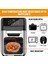 Gri Tarzı Hava Fritöz Tava Silikon Sepet Airfryer Fırın Pişirme Silikon Tepsi Yeniden Kullanılabilir Airfryer Pot Tava Astar Kalıp Pizza Kızarmış Tavuk (Yurt Dışından) 3