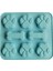 012MAVI Tarzı Köpek Ayak Izi Silikon Kalıp Kek Kalıpları Kemik Kurabiye Kesici Fondan 3D Dıy Kedi Paw Silikon Bakeware Kalıpları Pişirme Aksesuarları (Yurt Dışından) 1