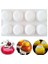 Beyaz Stil 8 Kavite Düz Yuvarlak Silikon Kek Kalıbı Dıy Çikolatalı Mousse Jöle Puding Pasta Dondurma Tatlı Ekmek Bakeware Pan Araçları (Yurt Dışından) 2