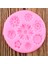 Papatya Gül Haşhaş Çiçek Silikon Kalıp Cupcake Topper Polimer Kil Reçine Kalıp Kek Dekorasyon Araçları Çikolata Şeker Kalıpları (Yurt Dışından) 4