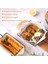Sarı Stil Tek Kullanımlık Yağ Geçirmez Balmumu Kağıt Su Geçirmez Gıda Sarma Burger Kızartması Ekmek Sandviç Kağıdı Yağlı Kağıt Fast Food Pişirme Araçları (Yurt Dışından) 3