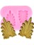 CF532 Tarzı Yaprak Kabartma Silikon Kalıp Cupcake Topper Fondan Kek Dekorasyon Araçları Çerez Pişirme Gumpaste Kalıpları Şeker Reçine Kil Kalıpları (Yurt Dışından) 5