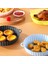 16.5X16X5CM-A Tarzı cm Hava Fritözler Fırın Fırın Tepsisi Kızarmış Pizza Tavuk Sepeti Mat Airfryer Silikon Pot Yuvarlak Yedek Izgara Tavası Aksesuarları (Yurt Dışından) 3