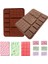 No.1 Stili 9 Kavite Waffle Silikon Kalıp Epoksi Çikolata Kalıp Dıy Fondan Şeker Çubuğu Kalıp Kek Dekorasyon Aracı Puding Mousse Yapma Aletleri (Yurt Dışından) 2