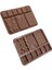 No.1 Stili 9 Kavite Waffle Silikon Kalıp Epoksi Çikolata Kalıp Dıy Fondan Şeker Çubuğu Kalıp Kek Dekorasyon Aracı Puding Mousse Yapma Aletleri (Yurt Dışından) 5