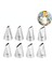 1 ADET-128 Tarzı #101 #102 #103 #g Gül Yaprağı Şekli Oluşturmak Için Nozul Dekorasyon Buzlanma Ucu Pişirme ve Pastacılık Araçları Bakeware (Yurt Dışından) 3