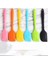 Yeşil Tarzı Silikon Kazıyıcı Renk Pişirme Kazıyıcı Yapışmaz Isıya Dayanıklı Spatula Çikolata Pürüzsüz Pişirme Mutfak Eşyaları Pasta Araçları (Yurt Dışından) 3
