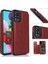 Cüzdan Kılıf Samsung Galaxy A51 5g Çift Manyetik Toka Kickstand Pu (Yurt Dışından) 1