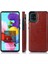 Cüzdan Kılıf Samsung Galaxy A51 5g Çift Manyetik Toka Kickstand Pu (Yurt Dışından) 5