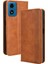 Motorola Moto G24/G24 Güç Cüzdan Manyetik Kapatma Pu Deri Kılıf (Yurt Dışından) 1