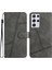 Samsung Galaxy S21 Ultra Cüzdan Pu Deri Kart Yuvaları Tutucu Için Flip Case (Yurt Dışından) 5