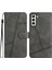 Samsung Galaxy S21 Artı Tam Koruma Bilek Kayışı Flip Pu Için Flip Case (Yurt Dışından) 5