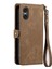 Sony Xperia 10 Vı Cüzdan Için Flip Case Basit Iş Darbeye Deri (Yurt Dışından) 2