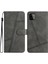 Samsung Galaxy A22 5g Için Flip Case Kart Yuvaları Tutucu Manyetik Bilek Kayışı (Yurt Dışından) 5