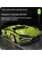 Lambo Green Bull Gini Montajlı Yapı Taşı Araba Spor Araba Yarışı Oyuncak Erkekler Için Hediye (Yurt Dışından) 4
