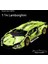 Lambo Green Bull Gini Montajlı Yapı Taşı Araba Spor Araba Yarışı Oyuncak Erkekler Için Hediye (Yurt Dışından) 5