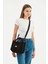 Siyah Kanvas Tote Çanta | 25X20X10 2