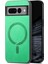 Google Piksel 7 Pro Kablosuz Şarj Ince Magsafe Araba Için Flip Case (Yurt Dışından) 2