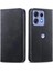 Motorola Kenar 50 Pro Flip Kapak Için Flip Case Basit Iş Cüzdan Kılıf (Yurt Dışından) 1