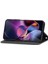 Motorola Kenar 50 Pro Flip Kapak Için Flip Case Basit Iş Cüzdan Kılıf (Yurt Dışından) 3