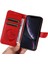 IPhone Xr Yüksek Kaliteli Deri Kredi Kartı Yuvası El ile Flip Case (Yurt Dışından) 3