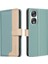 Onur Için Flip Case 90 5g Flip Folio Kickstand Kart Yuvaları Tutucu Rfıd Tpu (Yurt Dışından) 1