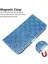 Xiaomi Poco M6 4g Için Flip Case Standı Tutucu Premium Pu Deri Glitter (Yurt Dışından) 4