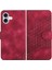 IPhone 16 Için Flip Case Artı Pu Deri Kapak Çevirin Geometrik Desen Kartı (Yurt Dışından) 1