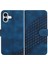 IPhone 16 Için Flip Case Artı Pu Deri Kapak Çevirin Geometrik Desen Kartı (Yurt Dışından) 1