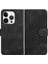 IPhone 16 Için Flip Case Pro Max Flip Iş Geometrik Desen Manyetik (Yurt Dışından) 1