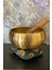 Pirinç Meditasyon Çanı Yoga Çanı Tibet Çanağı Singing Bowl 17 cm 7 Element Minderli 4